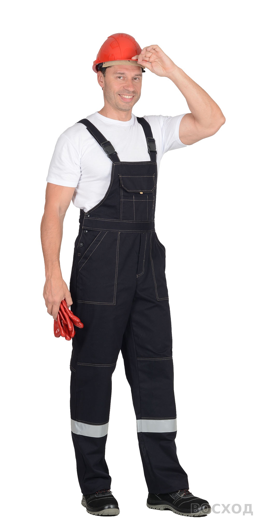 Костюм СИРИУС-ТРОЯ куртка, полукомбинезон, 100% х/б, пл. 320 г/кв.м