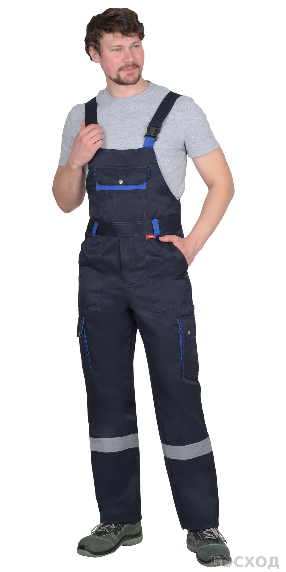 Костюм СИРИУС-ТИТАН куртка, п/к с васильковым и СОП