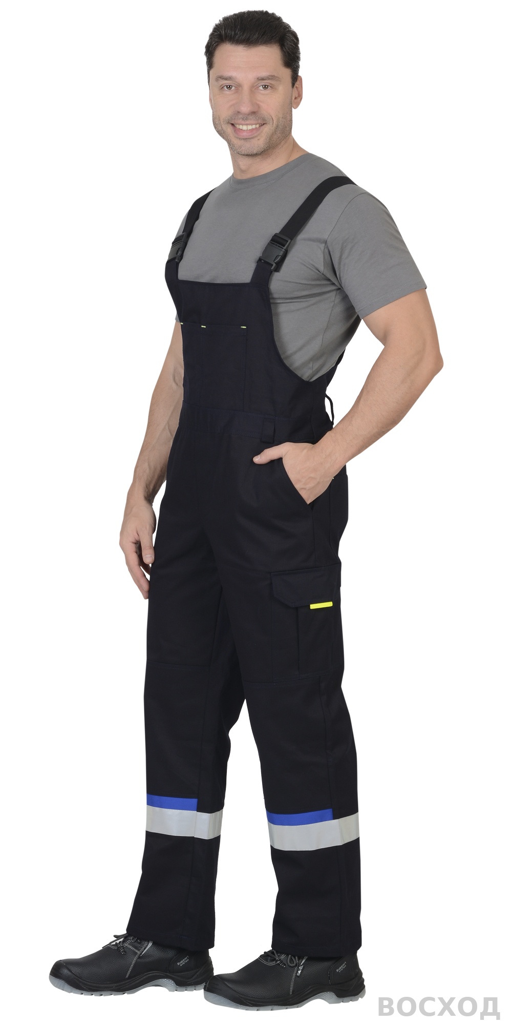 Костюм СИРИУС-БОСТОН куртка, полукомбинезон, 100% х/б, пл. 320 г/кв.м