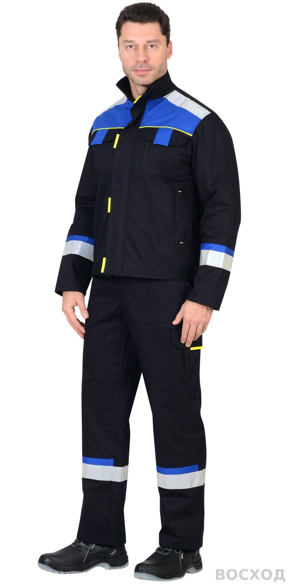 Костюм СИРИУС-БОСТОН куртка, полукомбинезон, 100% х/б, пл. 320 г/кв.м