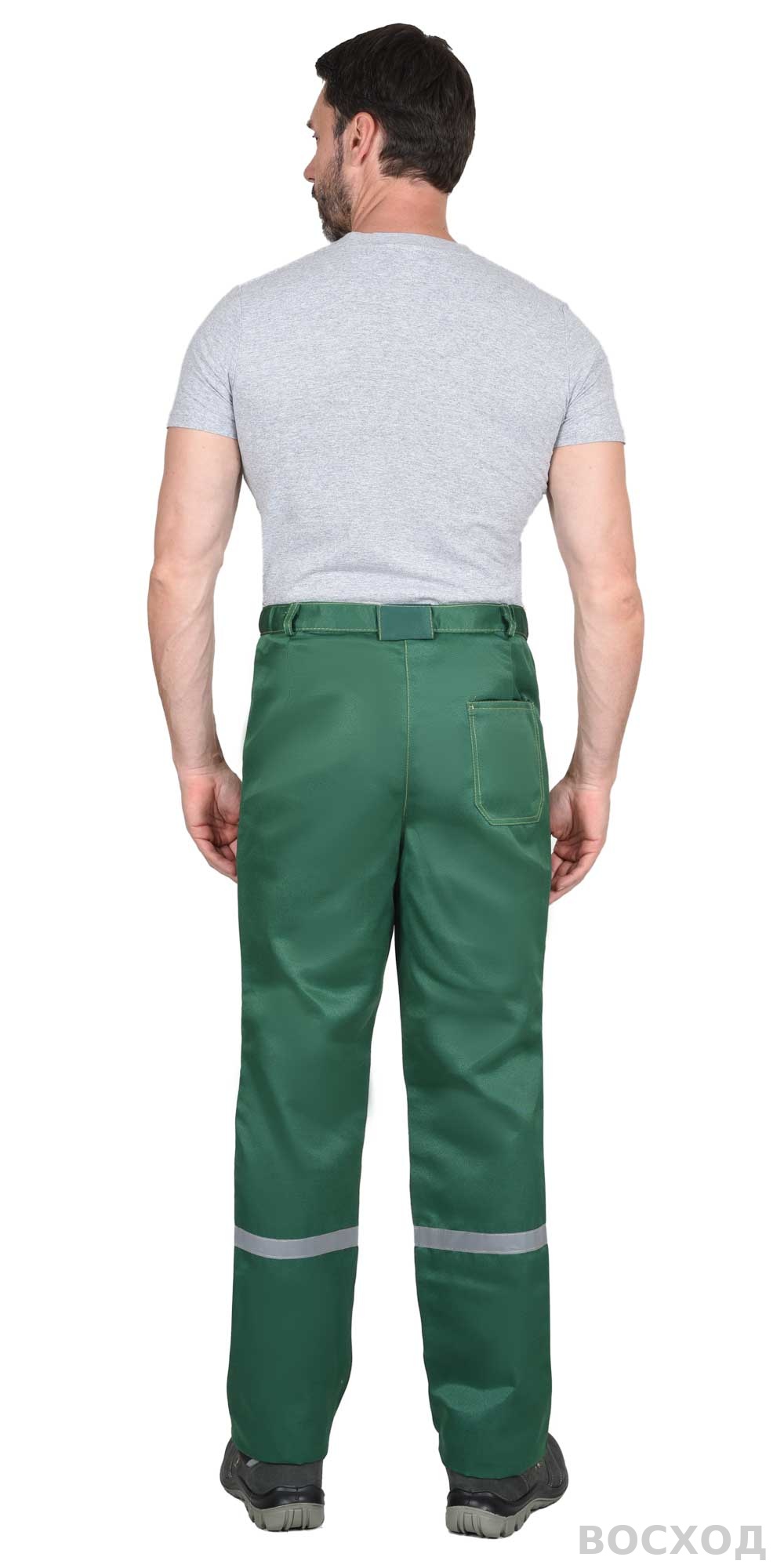 Костюм СИРИУС-МЕХАНИК куртка, брюки зелёный с жёлтым и СОП