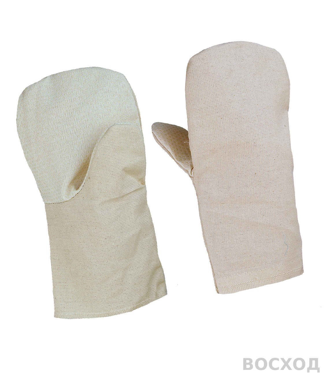 Рукавицы х/б (210г), наладонник ПВХ