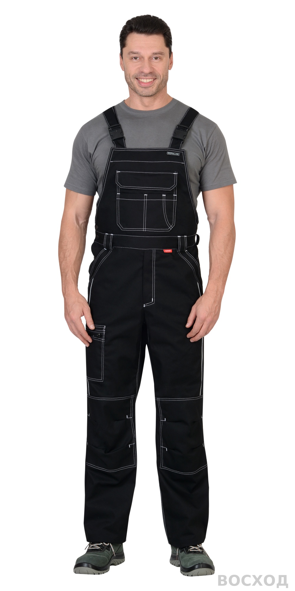 Полукомбинезон СИРИУС-ПРЕСТИЖ черный