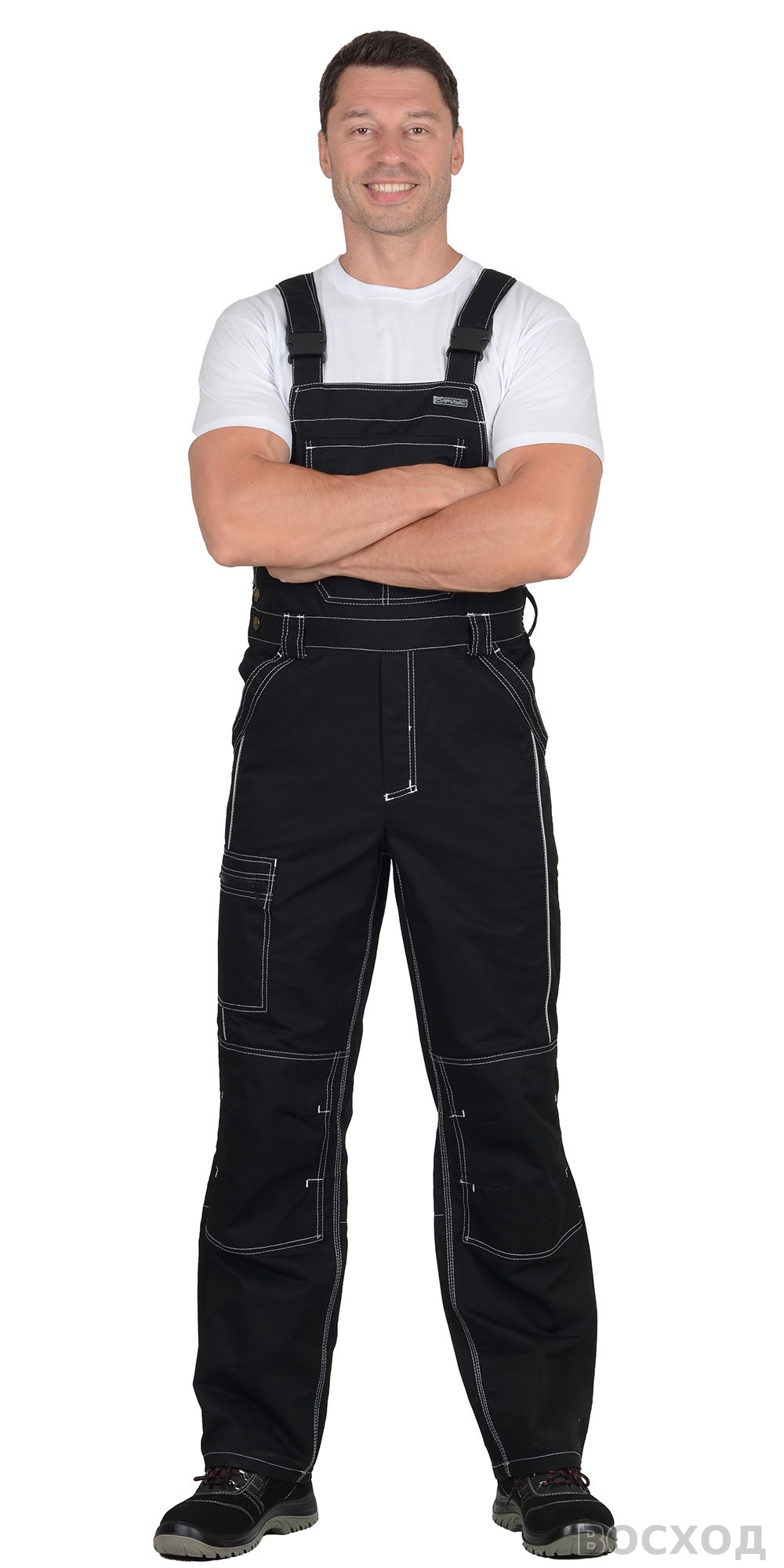 Полукомбинезон СИРИУС-ПРЕСТИЖ черный