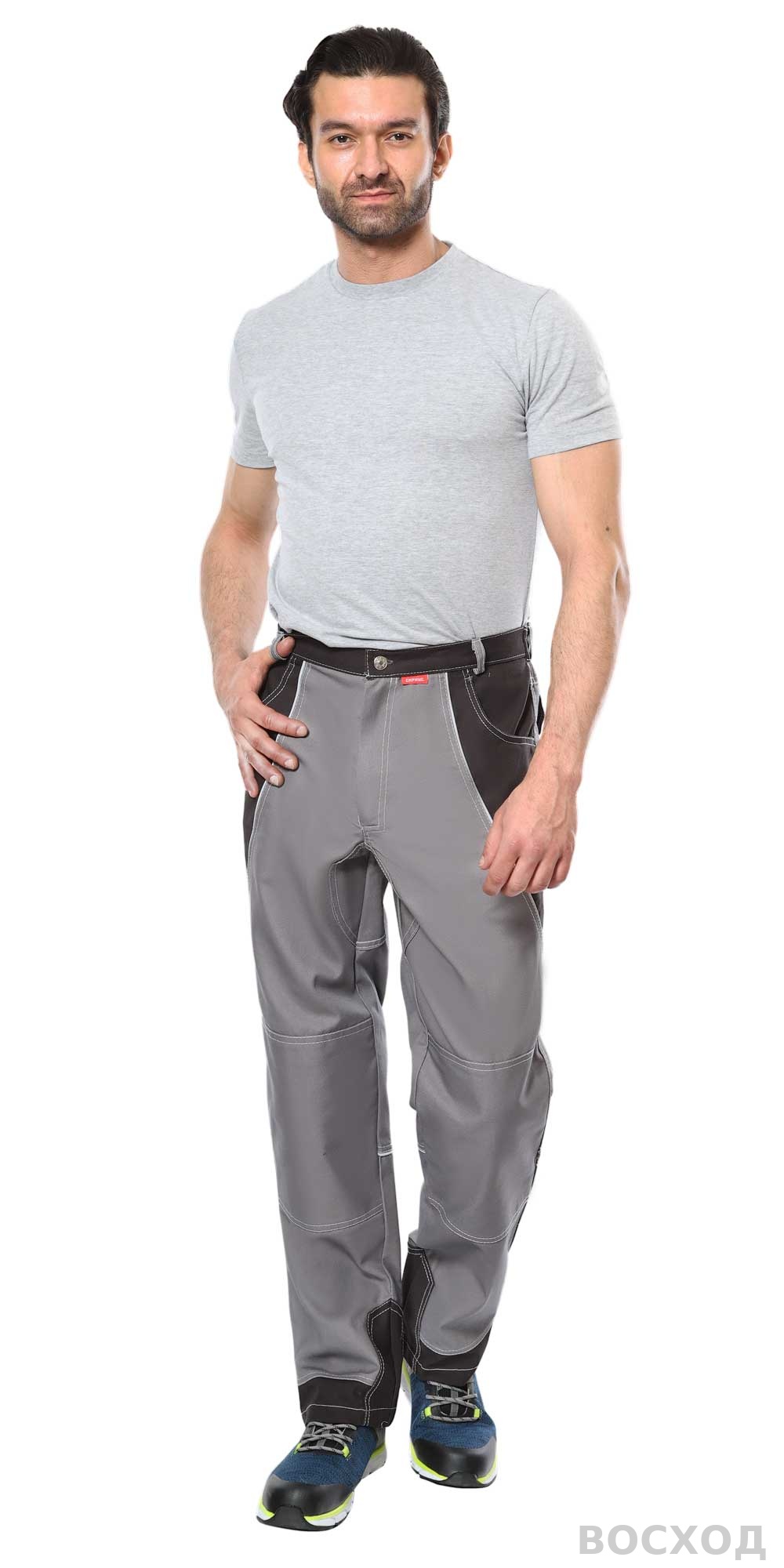 Брюки СИРИУС-ПЕКИН с черным пл. 280 г/кв.м