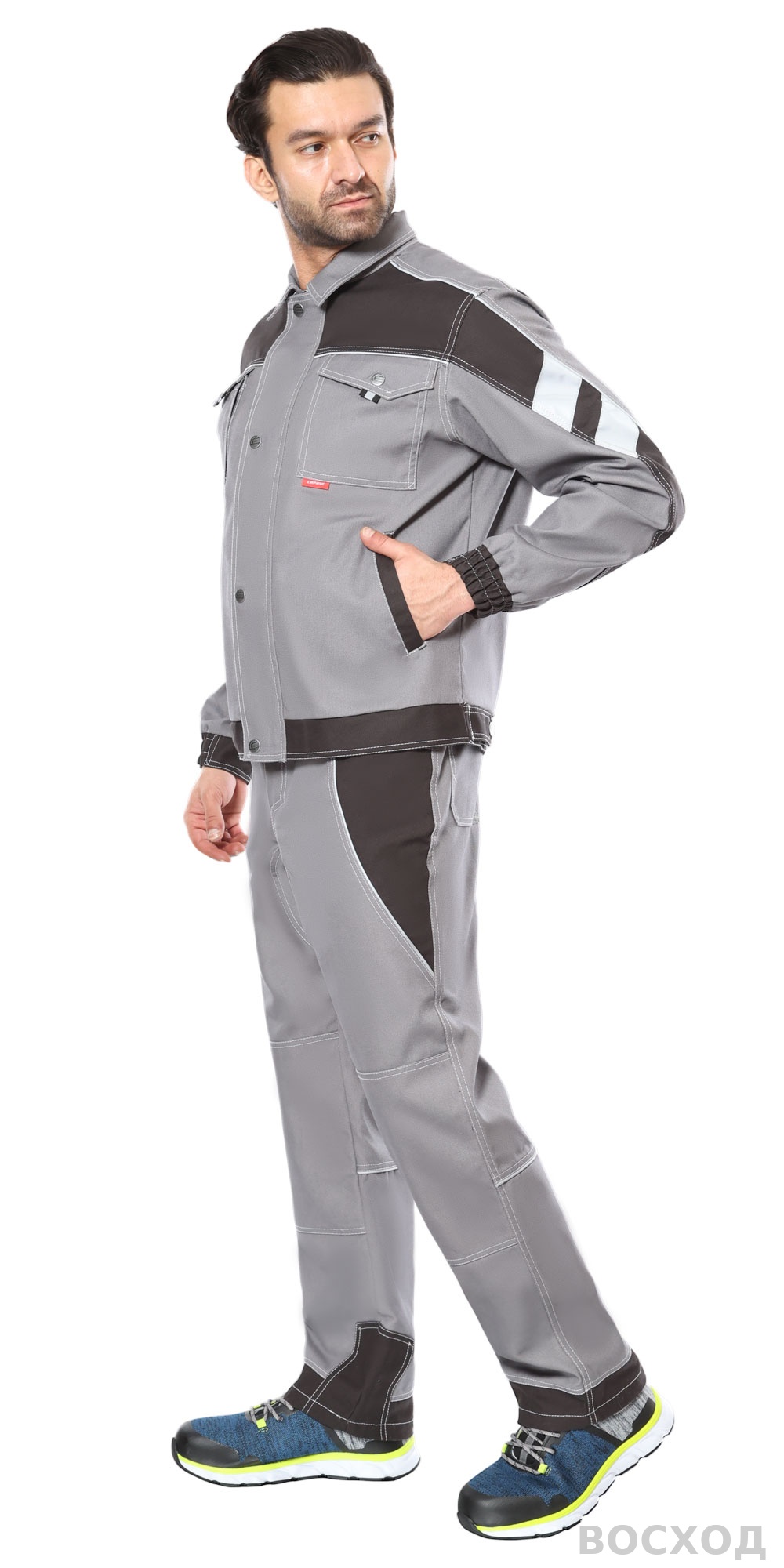 Куртка СИРИУС-ПЕКИН с черным пл. 280 г/кв.м