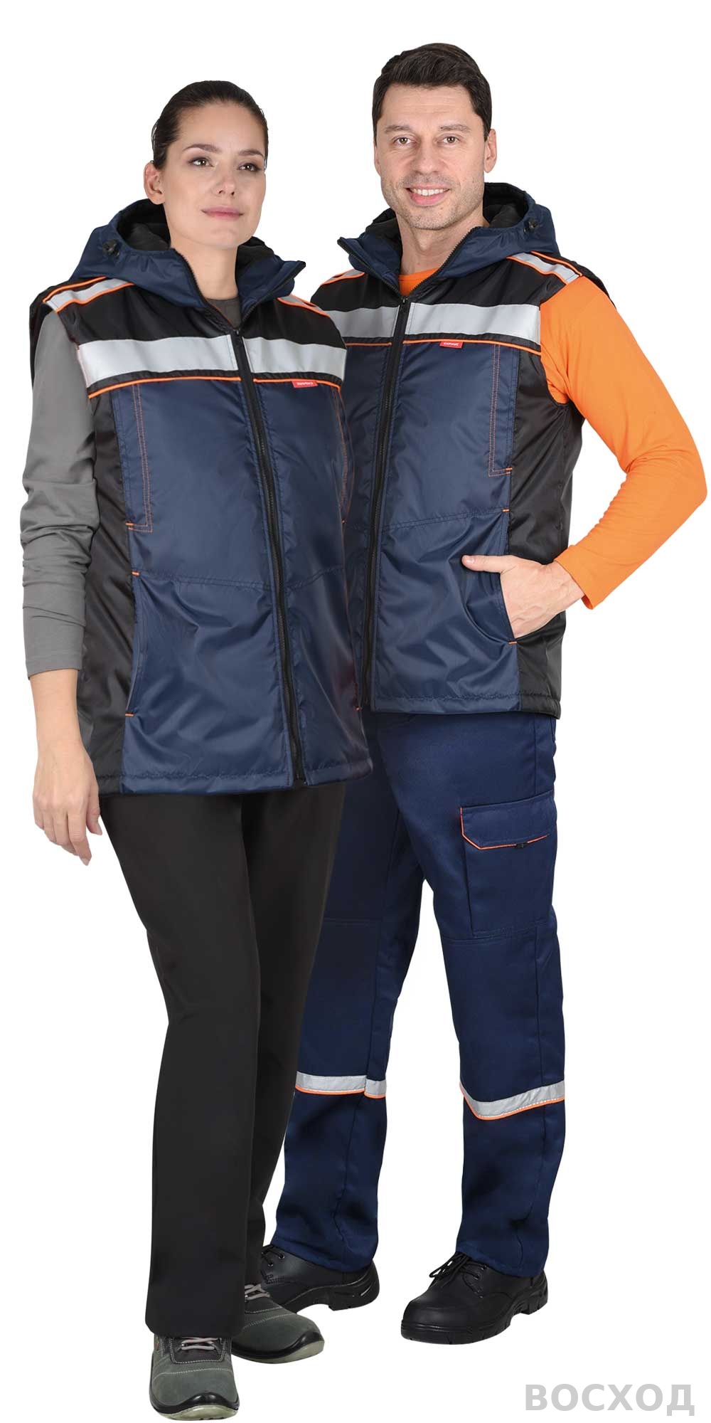 Жилет СИРИУС-ПРАКТИК с черным