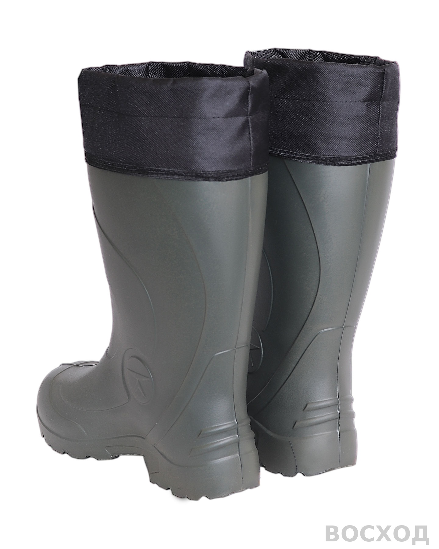 Сапоги ЭВА мужские (С-031) морозостойкие (-50С), МБС КЩС, с манжетой, цв. Оливковый - изображение 1