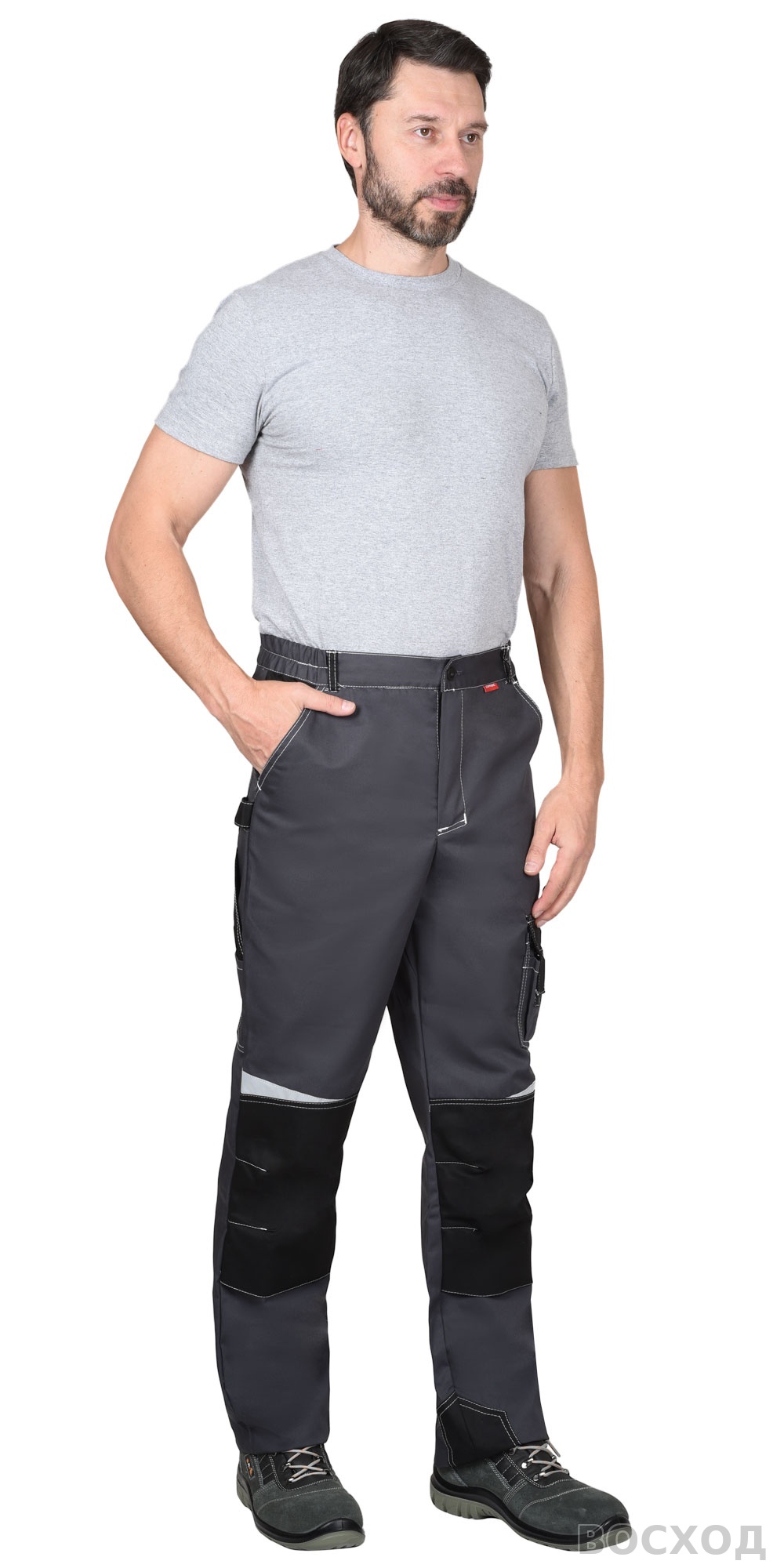 Брюки СИРИУС-ФАВОРИТ-МЕГА с черным