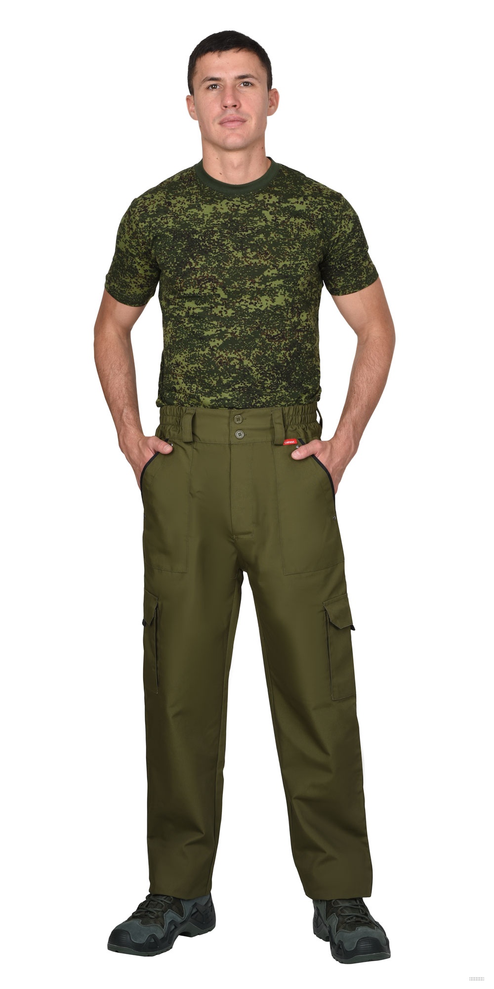 Футболка зелёная 160г/м2