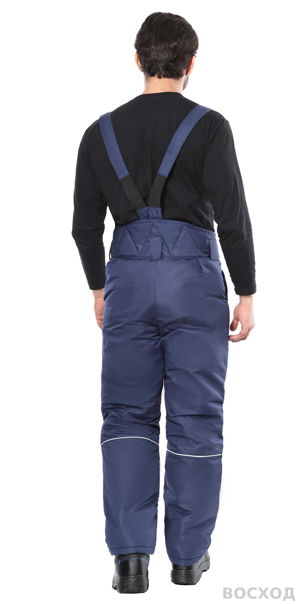 Костюм СИРИУС-КОМФОРТ зимний, куртка, брюки, с чёрным