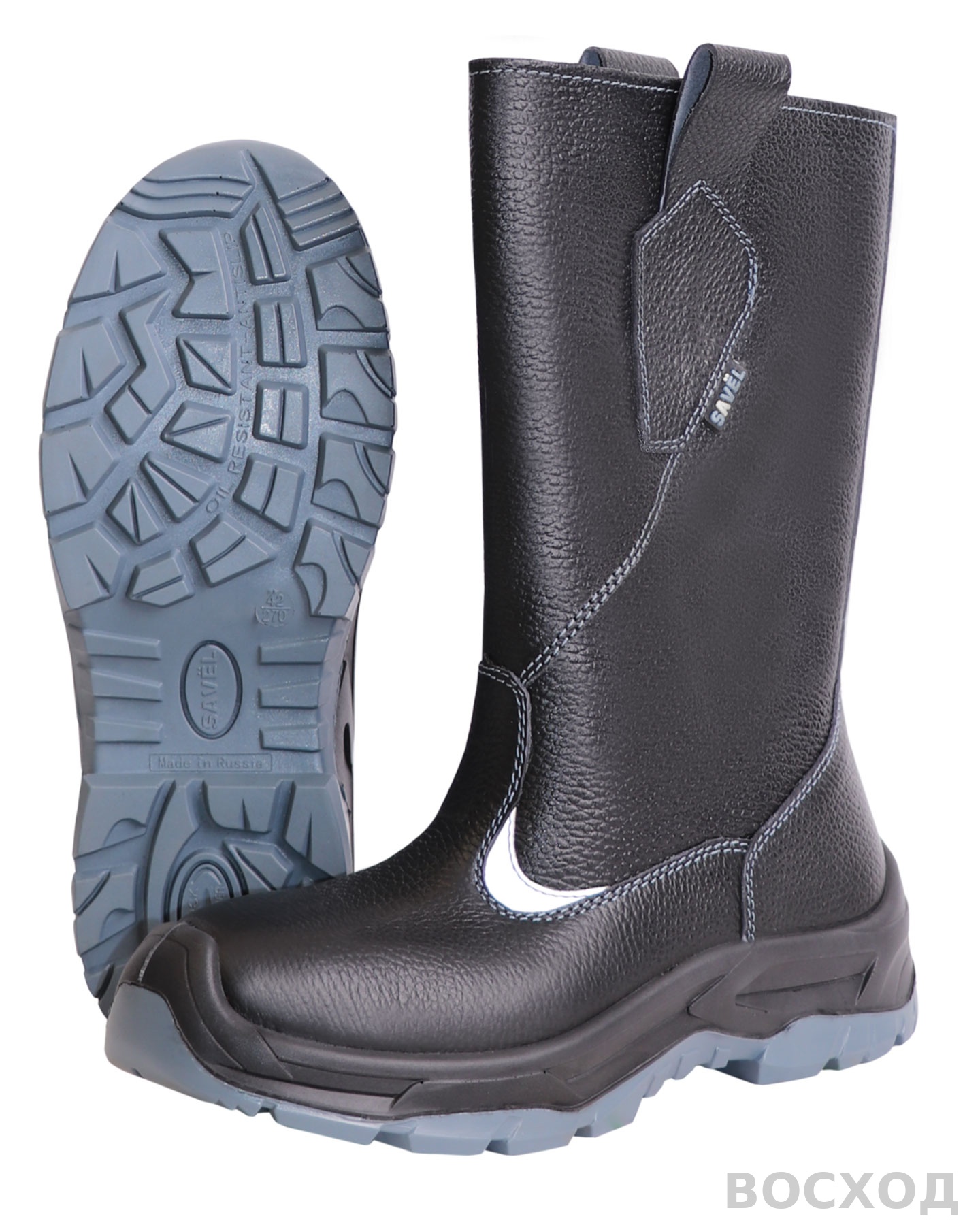 Сапоги "SAVEL-Гермес", кожа, МП, ПУ-ТПУ