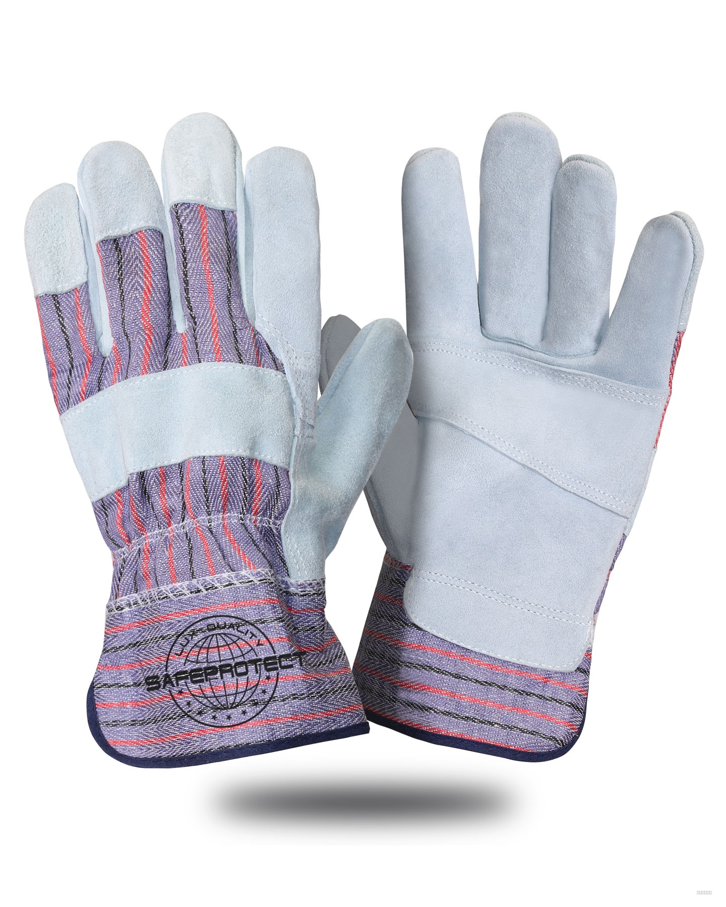 Перчатки спилковые комбинированные ЮГРА Safeprotect® р.10,5 (х12х120)