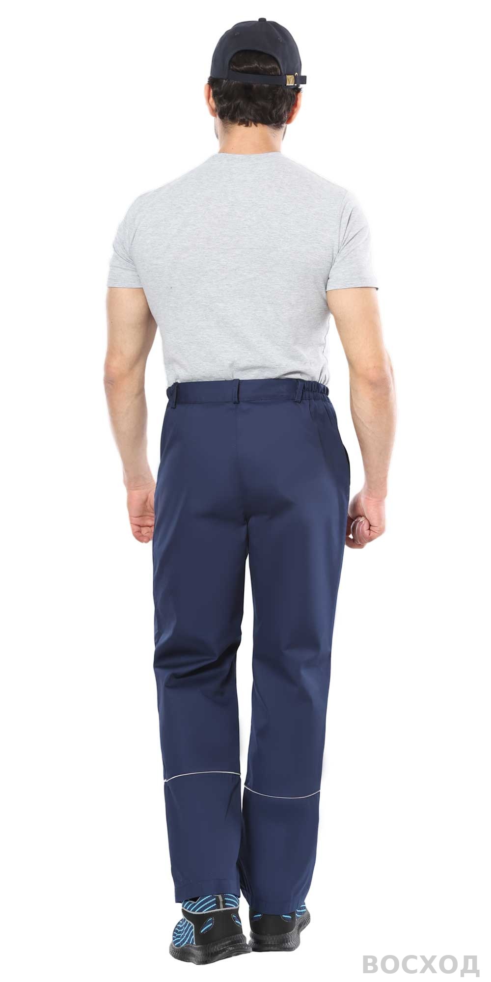 Костюм СИРИУС-МАСТЕР куртка длинная, брюки, с черным