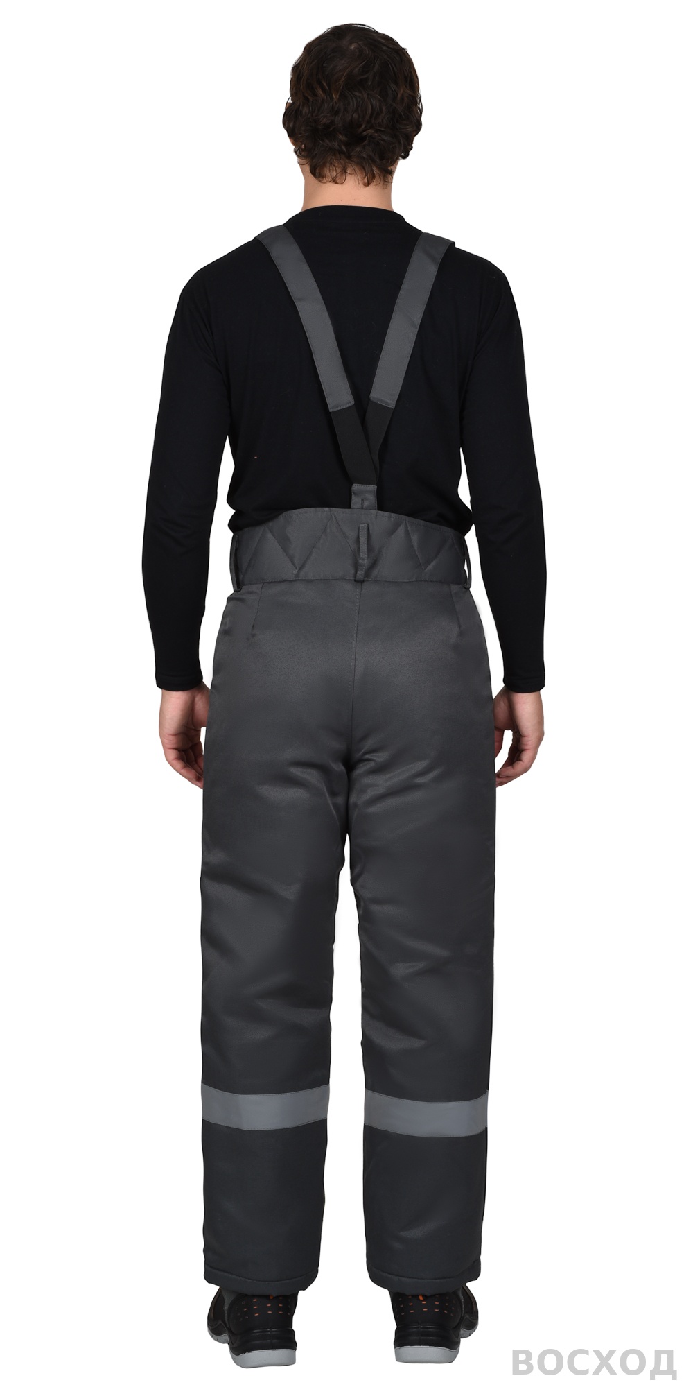 Брюки зимние универсальные тёмно-серые с СОП