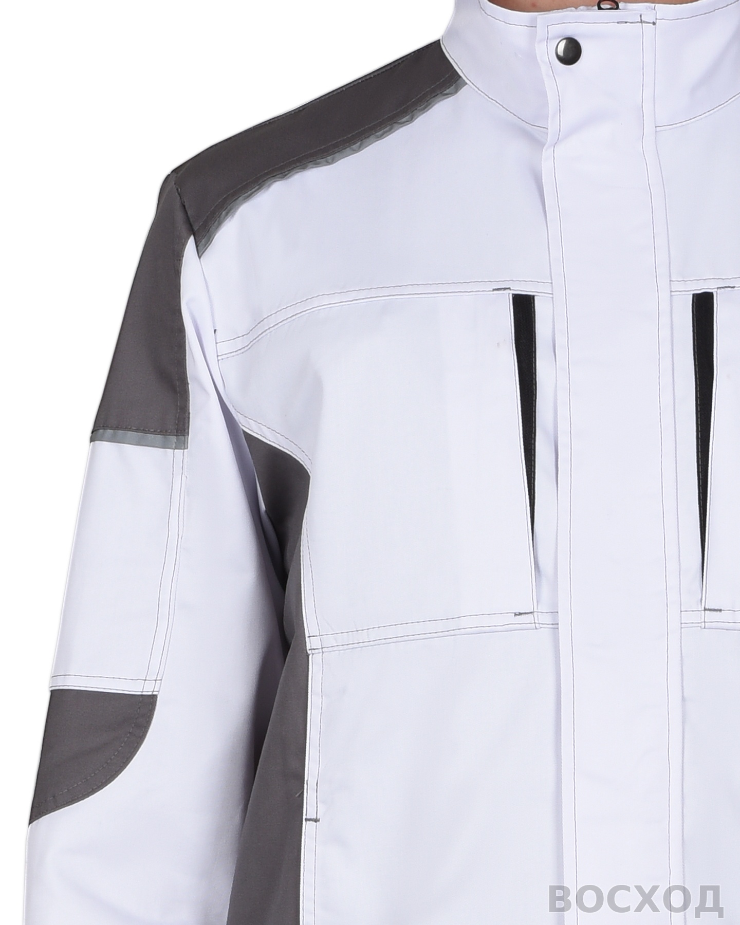 Куртка СИРИУС-ЦИТРИН со средне-серым