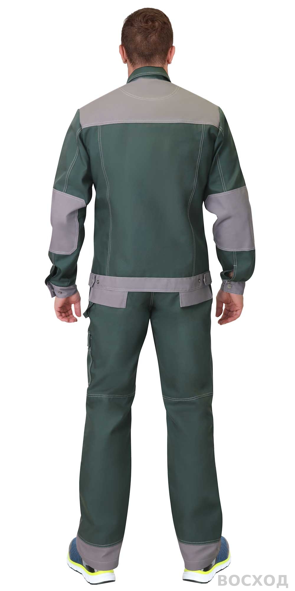 Костюм СИРИУС-ВЕСТ-ВОРК куртка, п/к со ср.серым