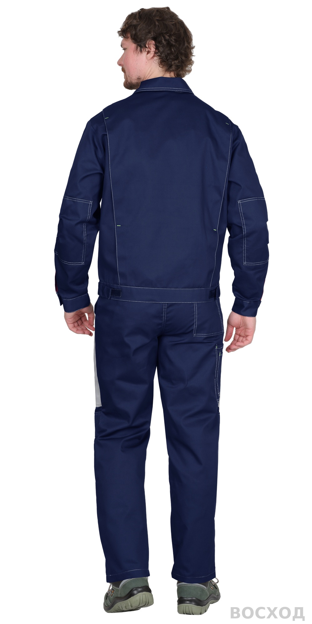 Костюм СИРИУС-ФАВОРИТ куртка, п/к, темно- со светло-серым