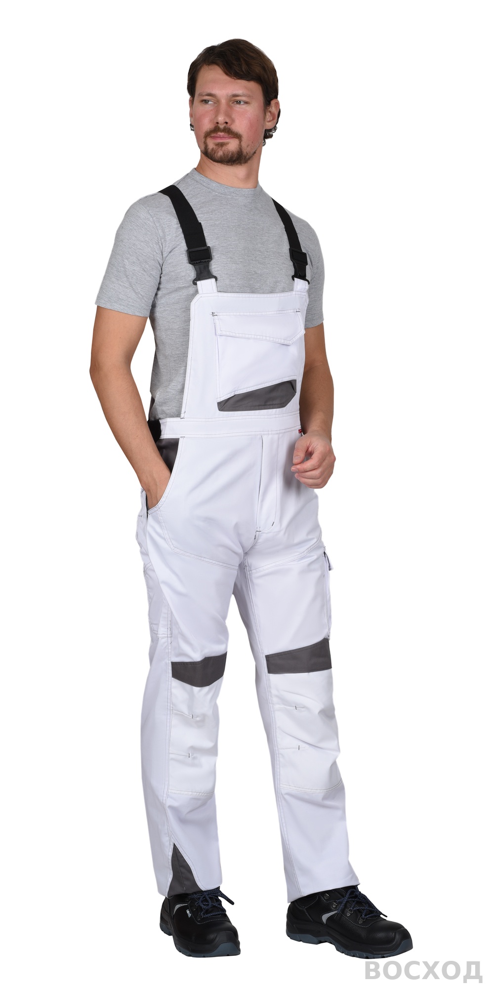 Костюм СИРИУС-ЦИТРИН куртка, п/к со средне-серым