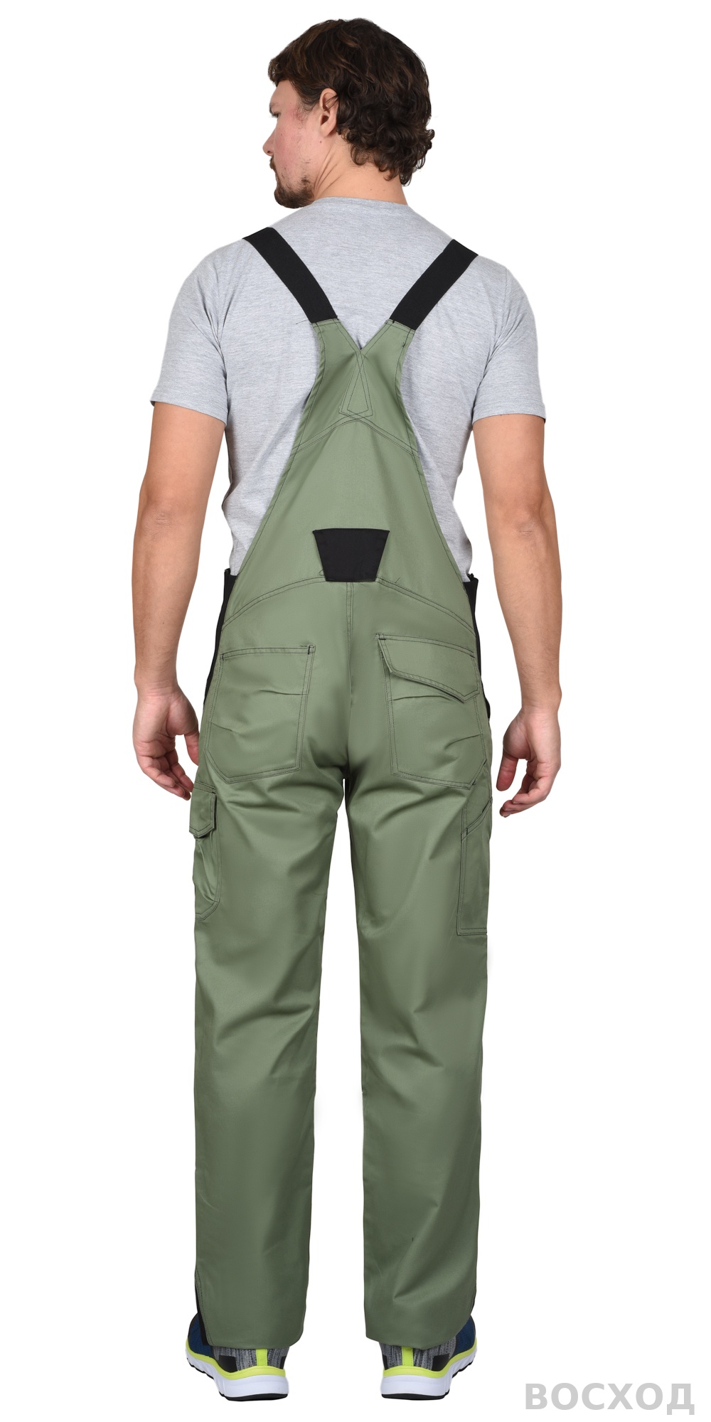 Костюм СИРИУС-ЦИТРИН куртка, полукомбинезон, светло- с черным