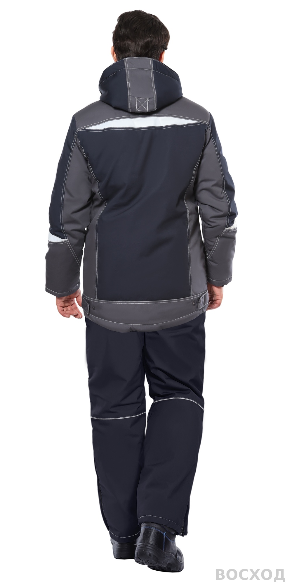 Костюм СИРИУС-ОЗОН куртка, брюки, с серым