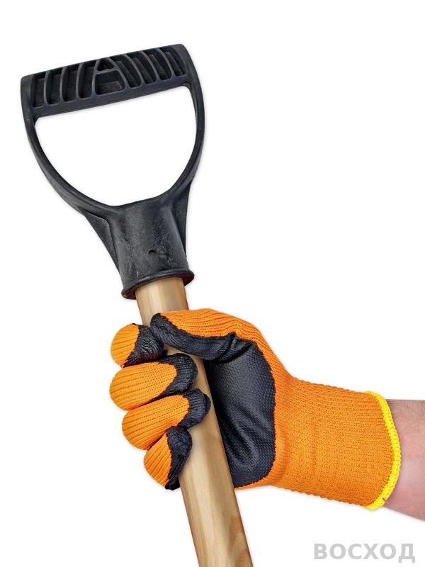 Перчатки зимние рабочие «БЕРТА®» махровые, полиакриловые с латексным покрытием - изображение 4