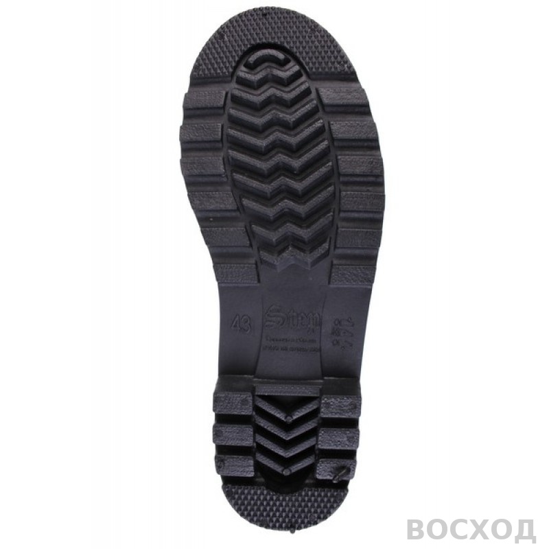 Сапоги ПВХ D-28 Н (STEP) мужские, с надставкой, черные - изображение 3