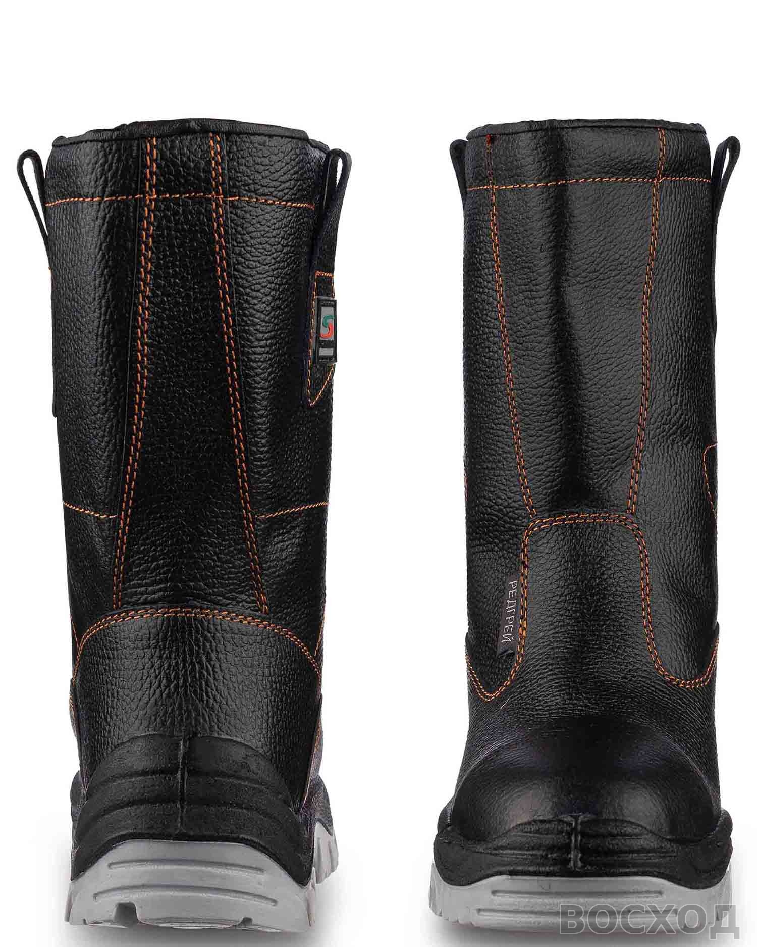 Сапоги кожаные утепленные РЕДГРЕЙ ПУ/ТПУ - изображение 1