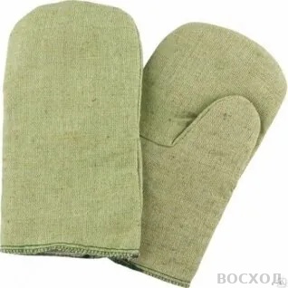 Рукавицы утеплённые (брезент/ватин/спанбонд)
