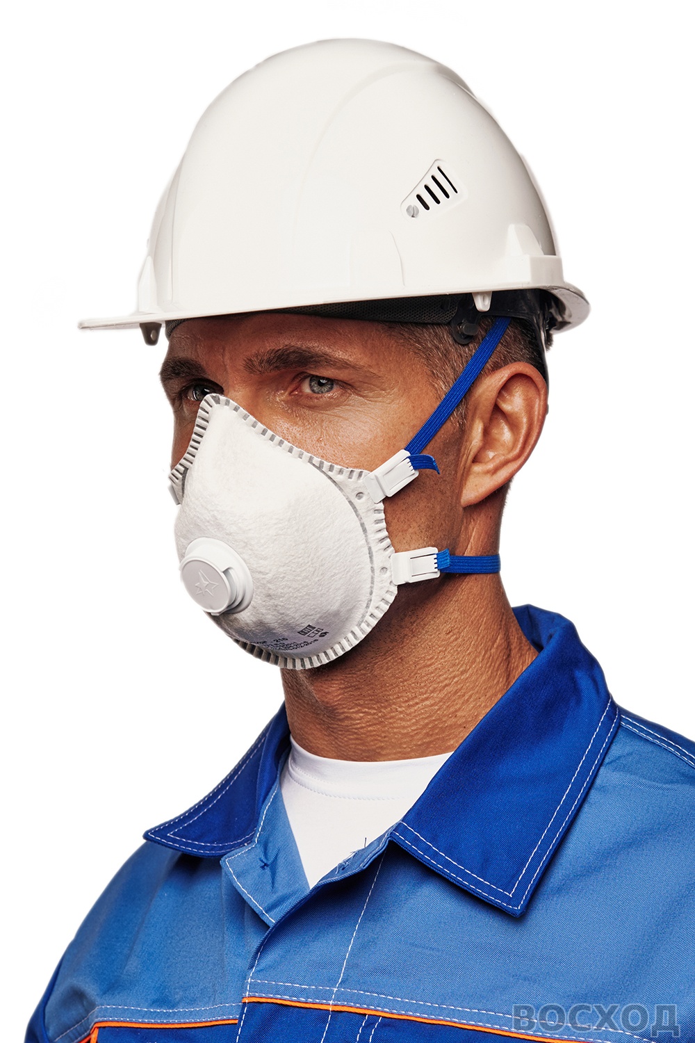 Респиратор с клапаном выдоха ЮЛИЯ®-215 FFP2 R D (аналог 3М 9922Р) - изображение 1