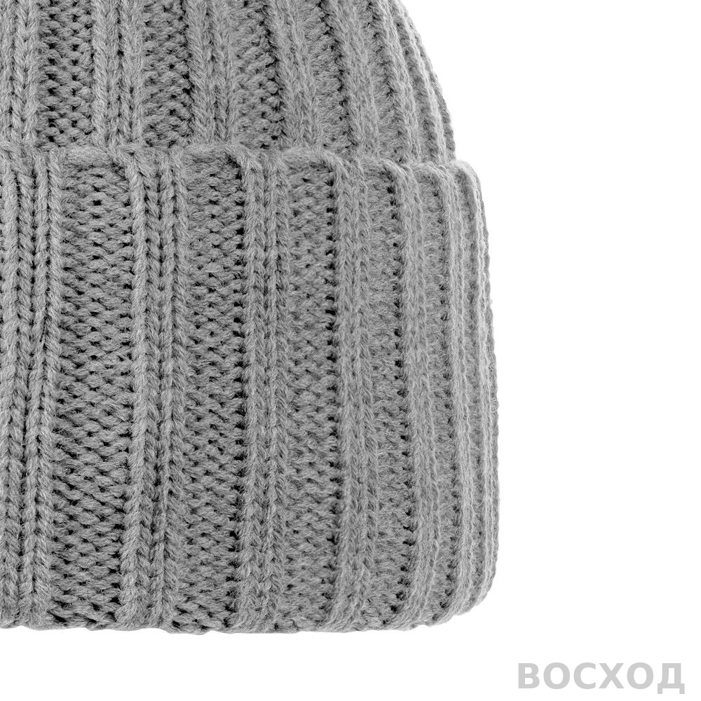 Шапка Norfold, светло-серый меланж - изображение 2