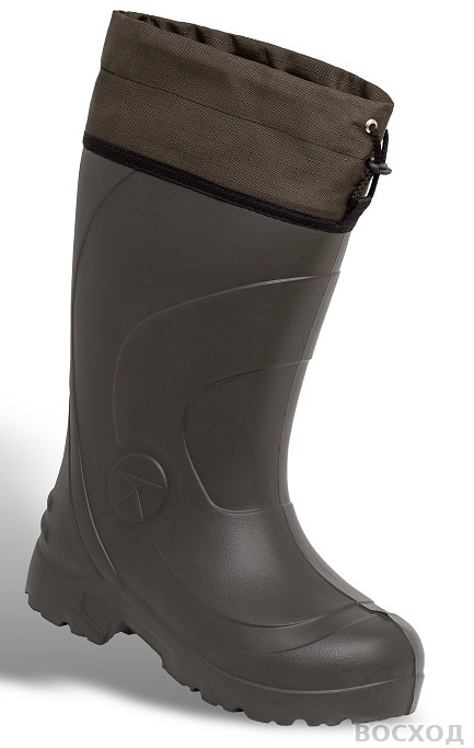 Сапоги ЭВА С-032 (БАРС) мужские, утепленные, с манжетой, оливковые (-65°С)