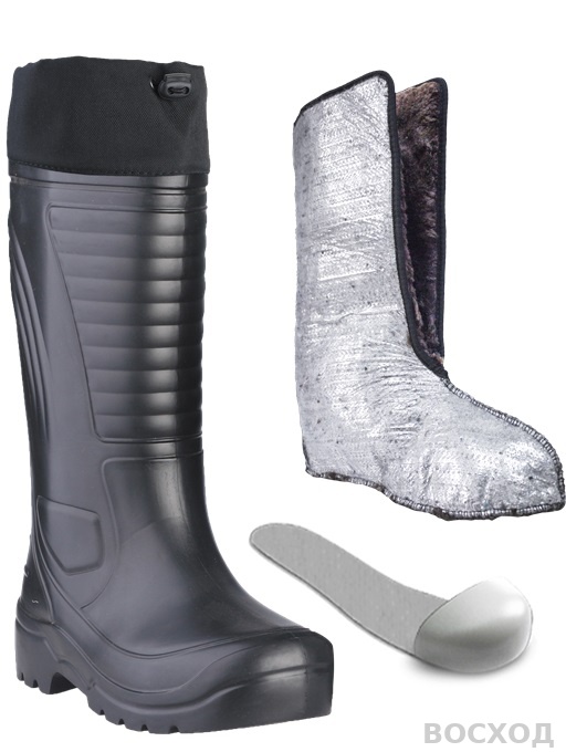 Сапоги ЭВА НОРД 150-02-3НППС (SARDONIX) мужск., КП и КС, утепленные с надставкой - изображение 1