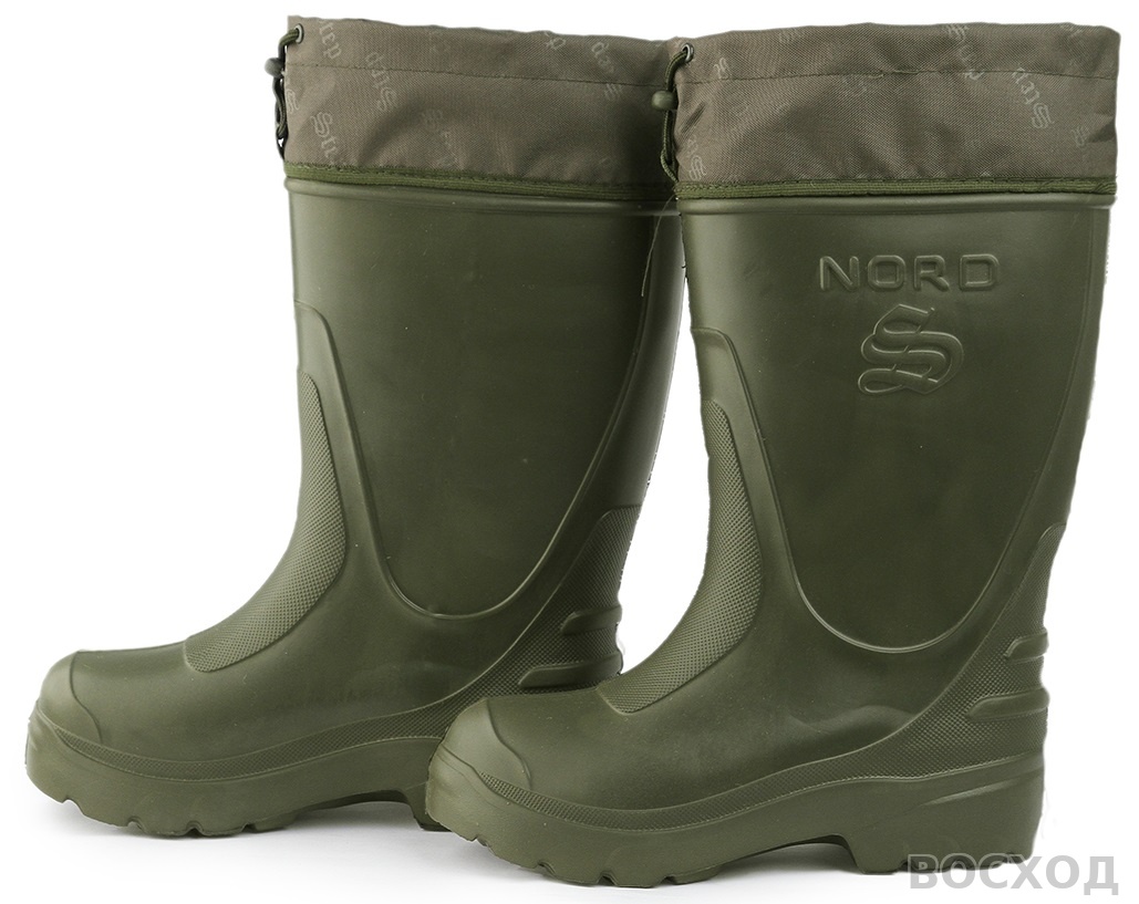 Сапоги ЭВА НОРД -45С (STEP) с надставкой, утепленные (вкл. чулок), олив (-45°С) - изображение 2