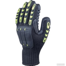 Перчатки трикотажные антивибрационные бесшовные NYSOS VV904 DeltaPlus р.10/XL
