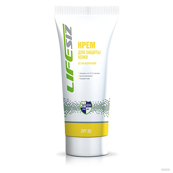 Крем защитный Элен™ от УФ излучений (SPF 30) 100 мл, арт.1047