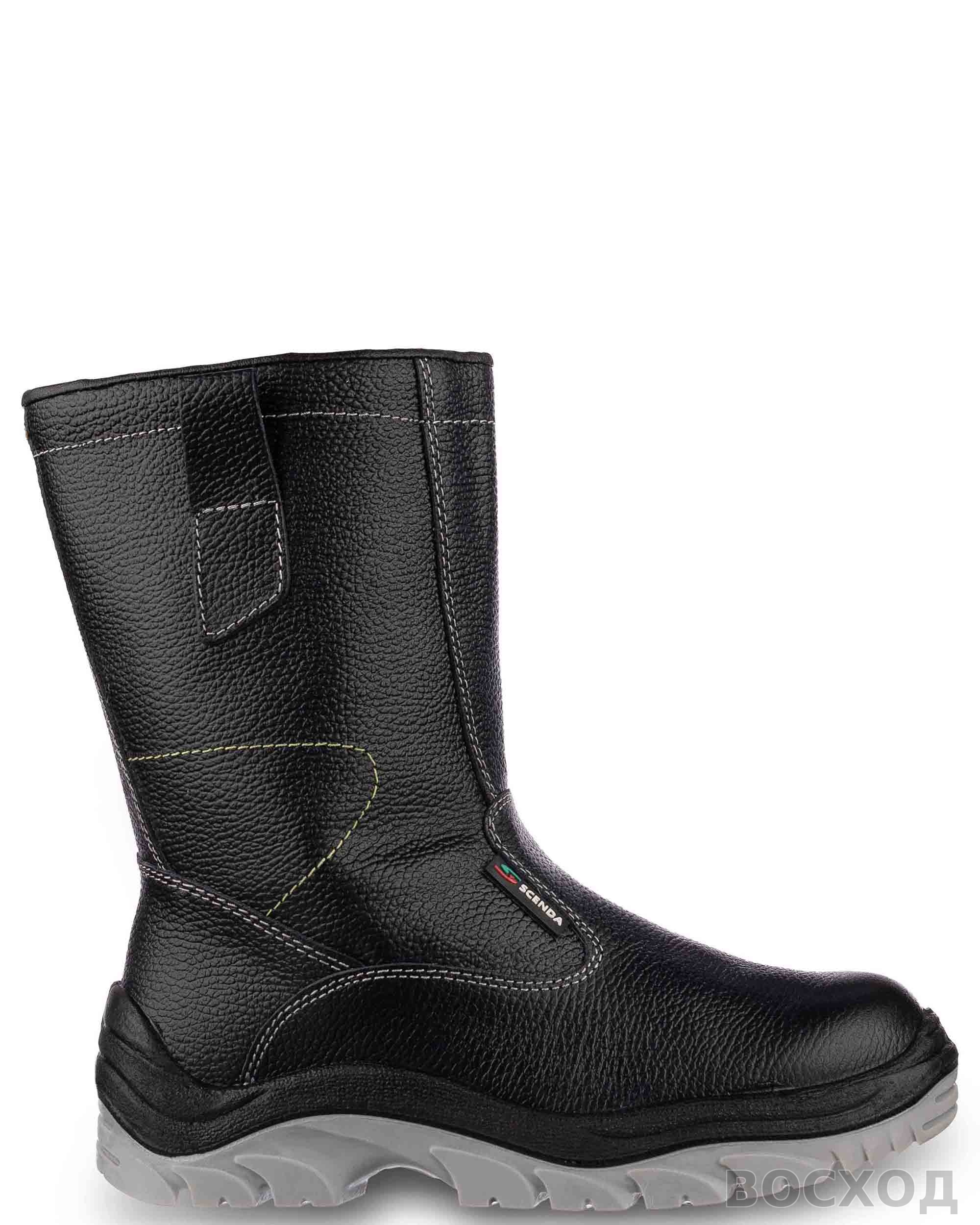 Сапоги кожаные НЕОН ПУ/ТПУ, композитный подносок - изображение 1