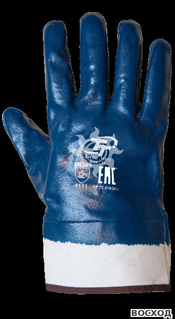 Перчатки нитриловые МБС манжет-крага ТТ