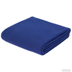 Флисовый плед Warm&Peace XL, ярко-синий 200х140 см