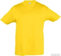 Футболка детская Regent Kids 150, желтая