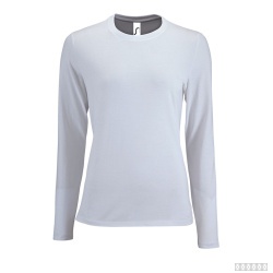 Футболка с длинным рукавом Imperial LSL Women, белая