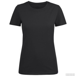 Футболка женская Ladies American U, черная