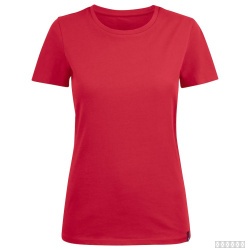 Футболка женская Ladies American U, красная