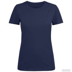 Футболка женская Ladies American U, темно-синяя