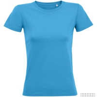 Футболка женская Regent Fit Women, ярко-бирюзовая