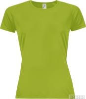 Футболка женская Sporty Women 140, зеленое яблоко