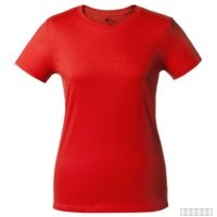 Футболка женская T-bolka Lady, красная