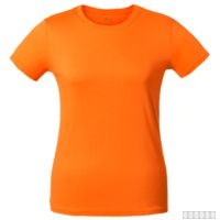 Футболка женская T-bolka Lady, оранжевая