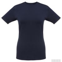 Футболка женская T-bolka Stretch Lady, темно-синяя (navy)