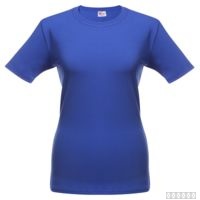 Футболка женская T-bolka Stretch Lady, ярко-синяя (royal)